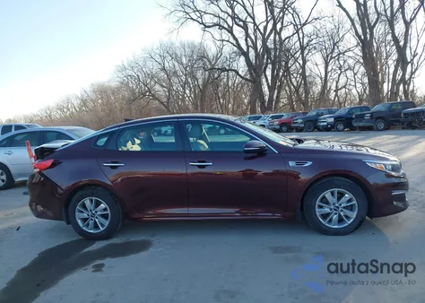 2016 Kia Optima Lx z USA, uszkodzony, nr VIN 5XXGT4L39GG108130